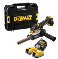 Dewalt DCM200E2T 18V XR Brushless Band File With 2 x Compact 1.7Ah Powerstack Batteries, Charger & TSTAK Case £409.95
